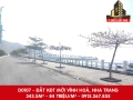 BÁN ĐẤT CÁCH BIỂN CHỈ 50M LÔ 106 KHU 7, KĐT MỚI VĨNH HÒA, NHA TRANG – 343.5M² GIÁ CHỈ 84 TRIỆU/M² - 0915.267.855