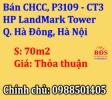 Cần bán CHCC,  P3109 - CT3 HP LandMark Tower đường Lê Văn Lương kéo dài, Hà Đông, Hà Nội
