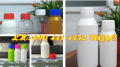 Chai nhựa 1 lít đựng có vạch đo, chai nhựa 500ml vuông, vỏ chai nhựa 250ml đựng nước rửa kính xe