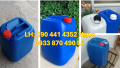 Thùng nhựa 30 lít vuông, can nhựa 25L chuyển hóa chất, can nhựa 20 lít đựng dung môi, can 10 lít nhựa HDPE