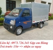 Xe tải nhẹ Dongben 870kg, siêu tiết kiệm nguyên liệu.