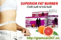 Superior Fat Burner – bí quyết giúp bạn giảm cân nhanh chóng từ tinh chất trái bưởi!