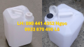 Can nhựa 20 lít màu trắng, can nhựa 20L màu đỏ, can nhựa 20 lít phân loại hóa chất