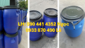 Vỏ thùng phuy 220l đựng dung môi, thùng phuy nhựa 120l đựng hóa phẩm, thùng nhựa 100l đựng hóa chất ăn mòn
