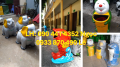Thùng rác chuột túi, thùng đựng rác chuột mickey, thùng rác con cá heo composite cao cấp