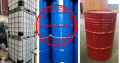 Vỏ thùng phuy sắt đựng axit nguy hại, thùng phuy sắt 220 lít đựng hóa chất nồng độ ăn mòn cao