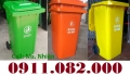 Thùng rác y tế, thùng rác môi trường, thùng rác 120L 240L giá rẻ- lh 0911082000 để so sánh chất lượng