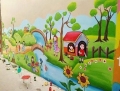 vẽ tranh tường mầm non 2D,3D ,giá tốt tại Hà Nội-mỹ thuật Như Hiển-0329670629