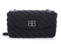 Túi đeo chéo Balenciaga Women"s 5169210Hia21000 Black Leather Shoulder Bag