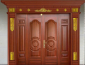 Cửa thép vân gỗ