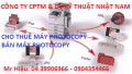 Dịch vụ cho thuê máy photocopy giá rẻ tại Hà Nội - Cty Nhật Nam 04 39906966