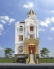 Biệt thự cổ điển lâu đài Pháp 4 tầng đẹp lộng lẫy tại Nam Định