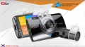 Camera hành trình GNET GL 300 màn hình cảm ứng 3,5" độ phân giải