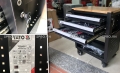 Tủ đồ nghề sửa chữa 3 ngăn 162 chi tiết PCS YATO - THIẾT BỊ GARAGE SPRO.VN