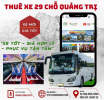 Thuê Xe 29 Chỗ Quảng Trị | Xe Mới- Giá Tốt 2025