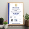 Hình ảnh giấy chứng nhận ISO 14001 năm 2015 phổ biến