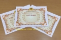 Khung giấy khen có sẵn, báo giá in giấy khen, phôi giấy khen có sẵn