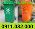 Nơi sỉ thùng rác nhựa giá rẻ tại cần thơ- thùng rác 120L 240L- lh 0911082000