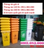 Bán thùng rác 120 lít 240 lít giá rẻ tại An giang- thùng rác giảm giá khuyến mãi- lh 0911.082.000