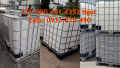 Chuyên cung cấp tank nhựa ibc 1000L vuông có khung thép, bồn nhựa 1000 lít đựng nước thải công trình