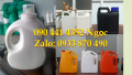 Can nhựa 1 lít nắp ấn, bình nhựa 2 lít đựng nước rửa chén, can nhựa 5 lít vuông đựng hóa chất đậm đặc