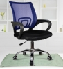 Ghế văn phòng chân xoay GLMV1 - Màu xanh dương - Mẫu màu mới, đẹp, lạ