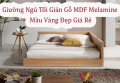 Giường Ngủ Gỗ Công Nghiệp