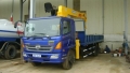xe cẩu Hino FC 6.4 tấn, gắn cẩu Unic 3 tấn, 4 khúc , xe tải hino 6t4