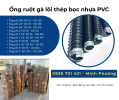 Ống ruột gà lõi thép bọc nhựa PVC giao ngay Đà Nẵng, Quãng Ngãi, Quảng Trị