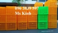 Sóng nhựa hở 26 bánh xe đựng hàng hóa bền đẹp - 096 3839 597 Ms Kính