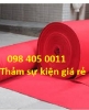 Công ty bán thảm sự kiện giá rẻ mà đỏ, xanh, đen tại Hà Nội 098 405 0011