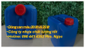 Can vuông 10 lít đựng dầu nhớt, can nhựa 20 lít đựng thuốc diệt ruồi gián, can nhựa 25 lít đựng thuốc trừ sâu