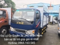 XE TẢI JAC 2, 4 TẤN Hỗ trợ vay 70% giá trị xe
