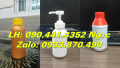 Chai nhựa 1 lít đựng dầu dừa, chai nhựa 500ml đựng hương liệu tinh dầu, chai nhựa 250ml đựng sữa tắm dạng kem