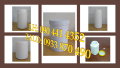 HỘP NHỰA 250GR ĐỰNG BỘT LÚA MẠCH, HỦ NHỰA 0.5 KÝ ĐỰNG CÀ PHÊ