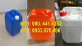 Vỏ can nhựa 20 lít, can nhựa 25 lít đựng dung dịch, can 10 lít vận chuyển hóa chất về Long An