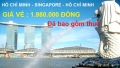 Đặt Vé máy bay đi Singapore giá rẻ nhất