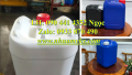 Sản xuất can nhựa 10 lít trắng, can nhựa 20 lít đựng chất thải nhà máy, can nhựa 25 lít đựng màu thuốc nhuộm