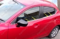 Nẹp chân kính cho xe Mazda2 2015 - 2016,VIỀN KHUNG KÍNH INOX CHO CÁC LOẠI XE