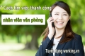 7 Cách tìm việc thành công cho nhân viên văn phòng