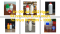 Bình nhựa 100ml phun sương, chai 250ml đựng nhớt, chai 100ml đựng nước lau kính
