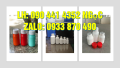Chai thủy tinh 250ml đựng dầu dừa nguyên chất, chai nhựa 500ml đựng kem dưỡng da có vòi nhấn