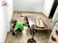 Bảo quản sàn nhựa vân gỗ bền đẹp - Lâm Quang Phát