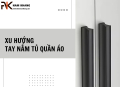Xu Hướng Tay Nắm Tủ Quần Áo Đen Mờ Lên Ngôi Trong Năm Nay