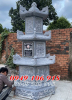 Mẫu tháp lục giác bằng đá tự nhiên để tro cốt tại Lâm Đồng