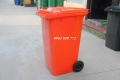 Thùng rác nhựa hdpe 240 lít màu đỏ chỉ có bán tại Phước Đạt/ 0963838772