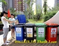Bán thùng rác ngoài trời 240L giá tốt quận 12. 0963.839.593 Loan