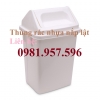 Thùng rác nhựa nắp lật nhựa PP chất lượng cao, bền, đẹp, giá cạnh tranh