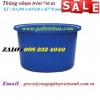 Thùng nhựa tròn 750 lít