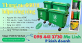 Thùng rác 660 lít HDPE – Xe rác 660 lít HDPE 4 bánh – Xe đẩy rác 660 lít công cộng – Xe gom rác 660 lít